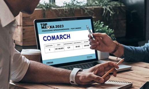 Comarch recognized as a Top Brand among software producers 2023