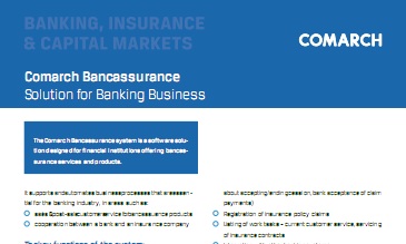 Learn more about bancassurance software Bancassurance system